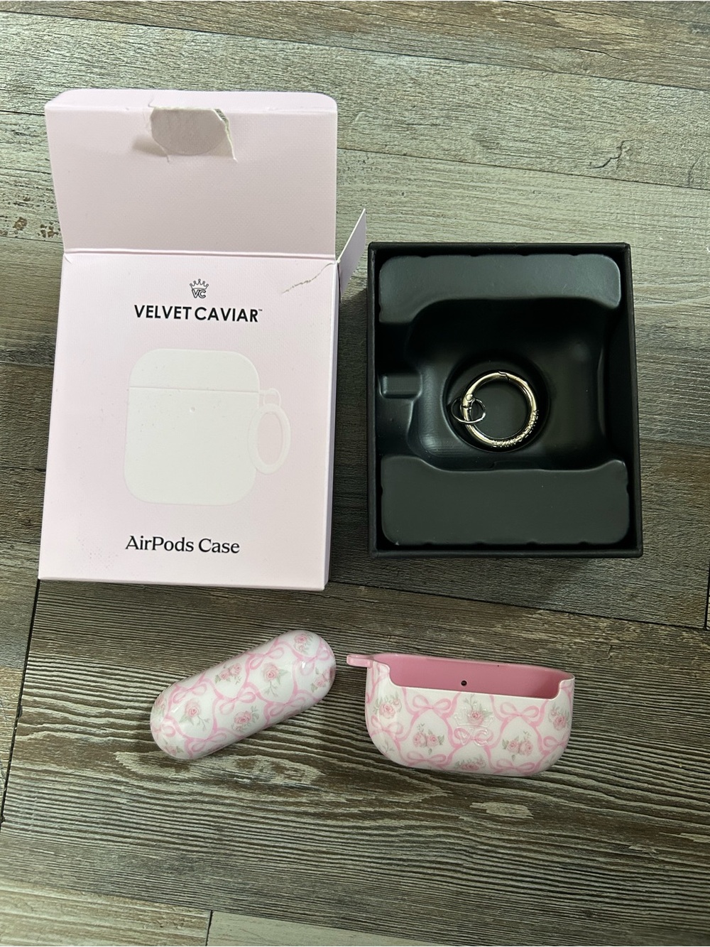 Velvet Caviar Pastel Pink AirPods Case Box